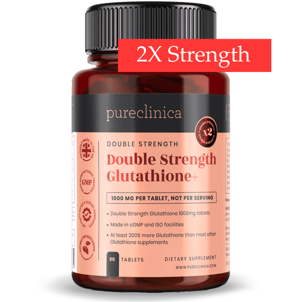 Glutatione a doppia potenza - 1000 mg x 60 compresse. 500 mg di glutatione  ridotto con 300 mg di acido alfa lipoide e 200 mg di vitamina C per  compressa - it.pureclinica.com