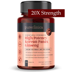 Ginseng (Panax coreano) - compresse da 10.000 mg x 180