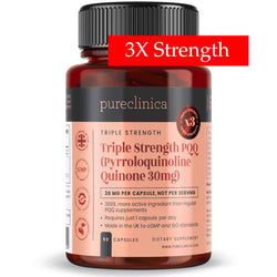 PQQ (pirrolochinolina chinone) a tripla potenza 30 mg x 60 capsule vegetali